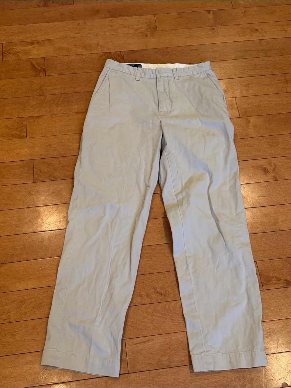 Polo by Ralph Lauren Men’s Beige Cotton 30/30 Pants EUC - Picture 1 of 4